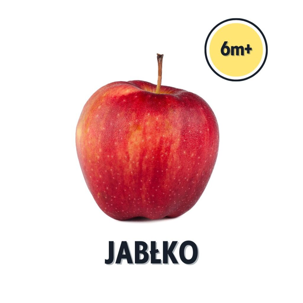 czerwone jabłko — zdjęcie z wyszukiwarki produktów z BLWpedii