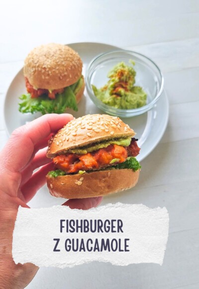 Fishburger z guacamole