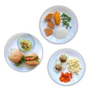 alternatywy dla smażonej ryby - potrawy z ryb dla dziecka - talerzyki dań z ebooka