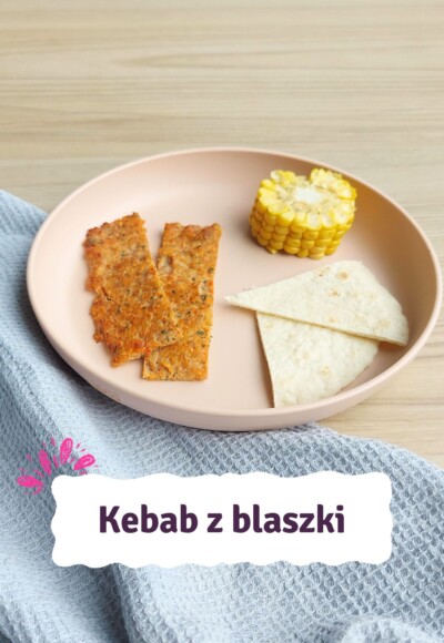 Żelazne BLW - przepis - Kebab z blaszki