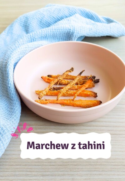 Żelazne BLW - przepis - Marchew z tahini