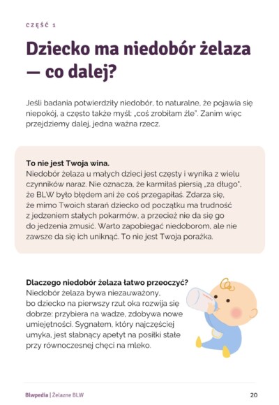 Żelazne BLW strona 20 - Dziecko ma niedobor żelaza i co dalej