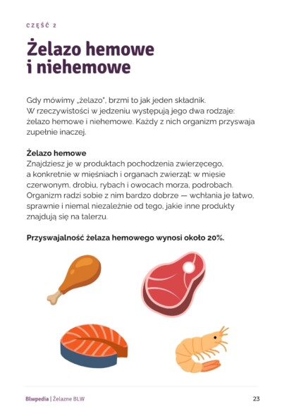 Żelazne BLW strona 23 - Żelazo hemowe i niehemowe